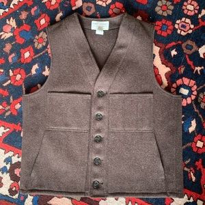 EUC Mackinaw Wool Vest